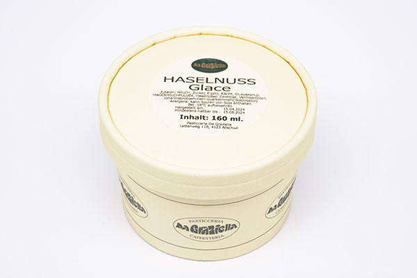 Haselnuss-Glace Haselnuss Glace
