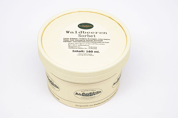 Waldbeeren-Sorbet Waldbeeren Sorbet