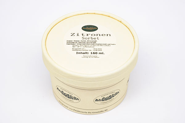 Zitronen-Sorbet Zitronen Sorbet